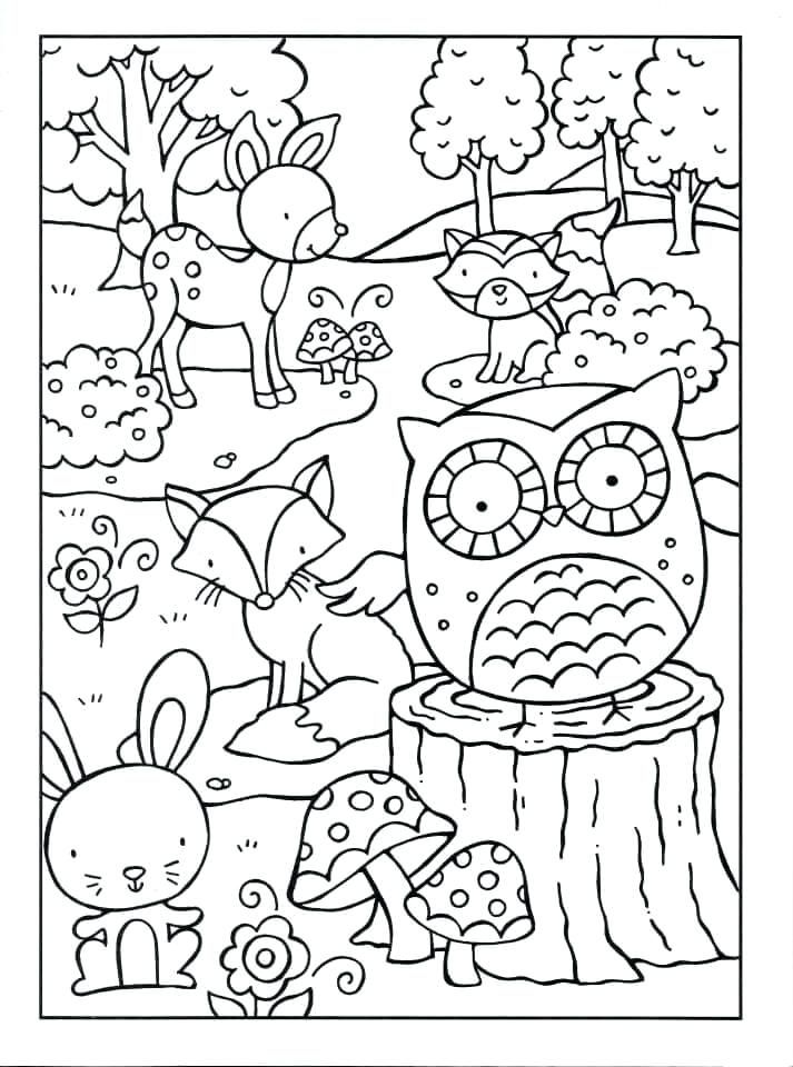 Animal Coloring Sheets