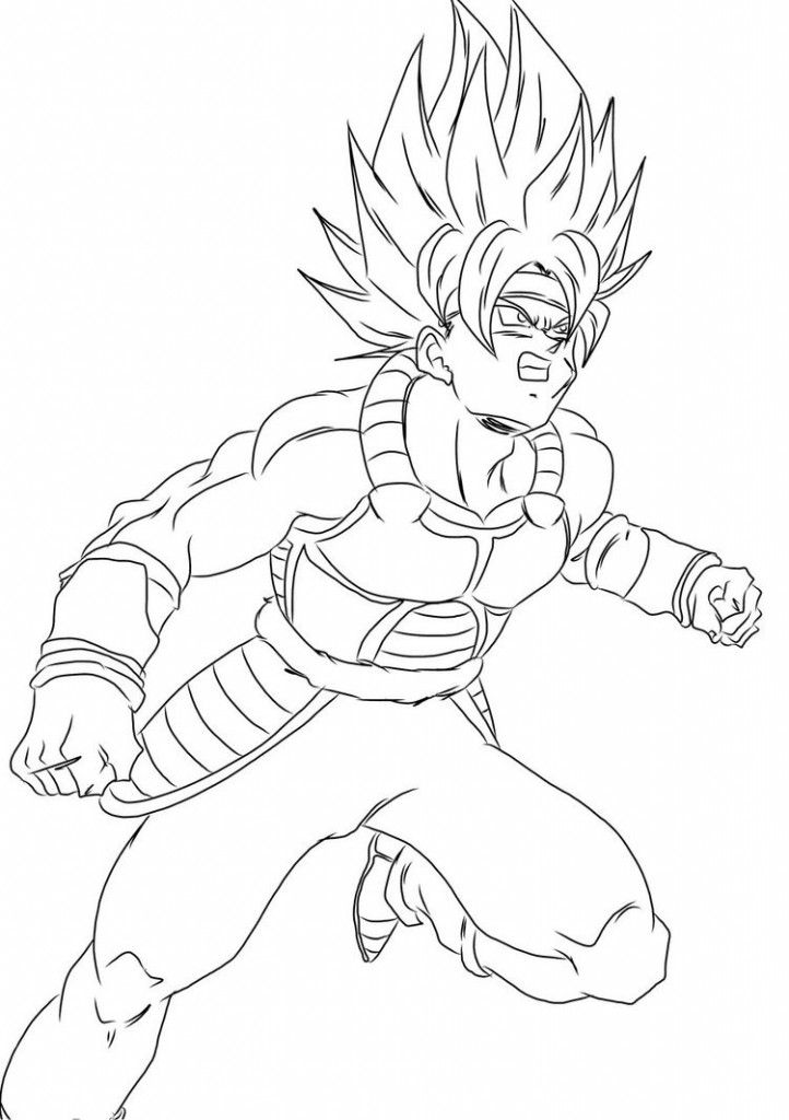 Dragon Ball Super Coloring Pages