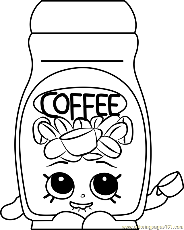 Free Shopkins Coloring Pages