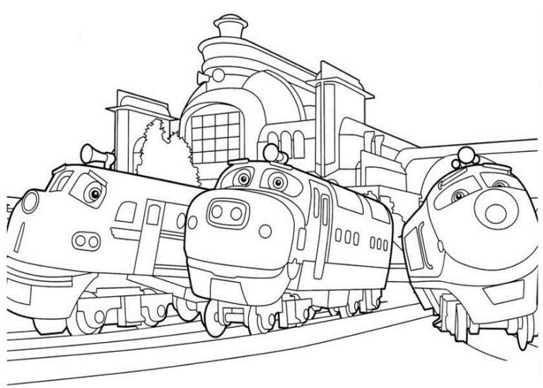 Chuggington Coloring Pages