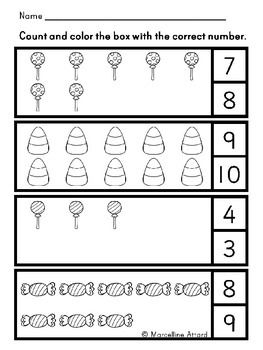 Counting Worksheets 1-10