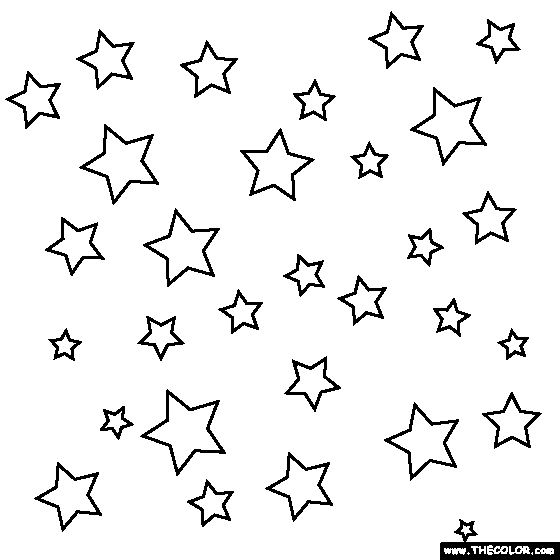 Sky Coloring Page