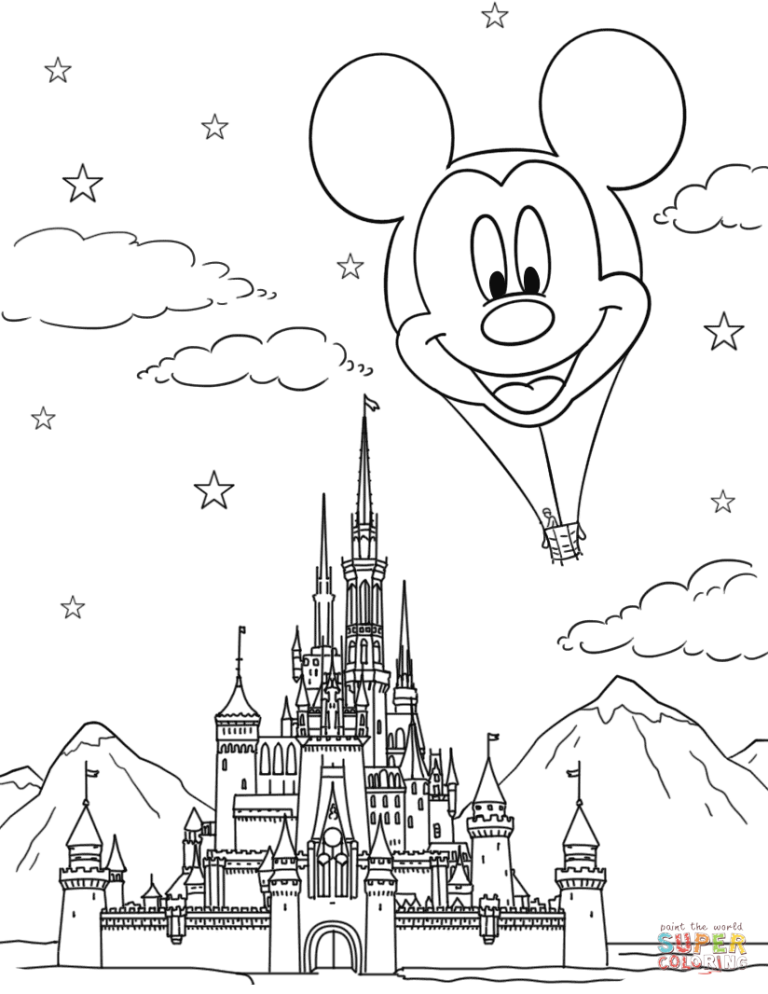 Free Disney Coloring Pages