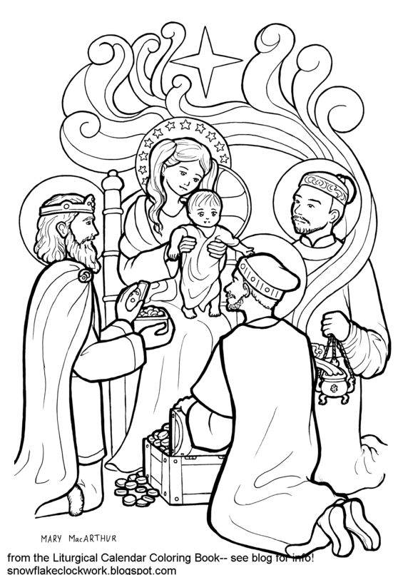 Children's Liturgy Colouring Sheets