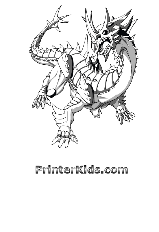 Bakugan Coloring Pages