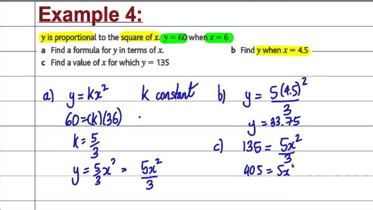 Direct Proportion Word Problems Worksheet