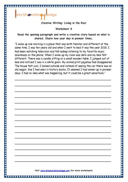 4th Grade English Worksheets For Grade 4 Pdf