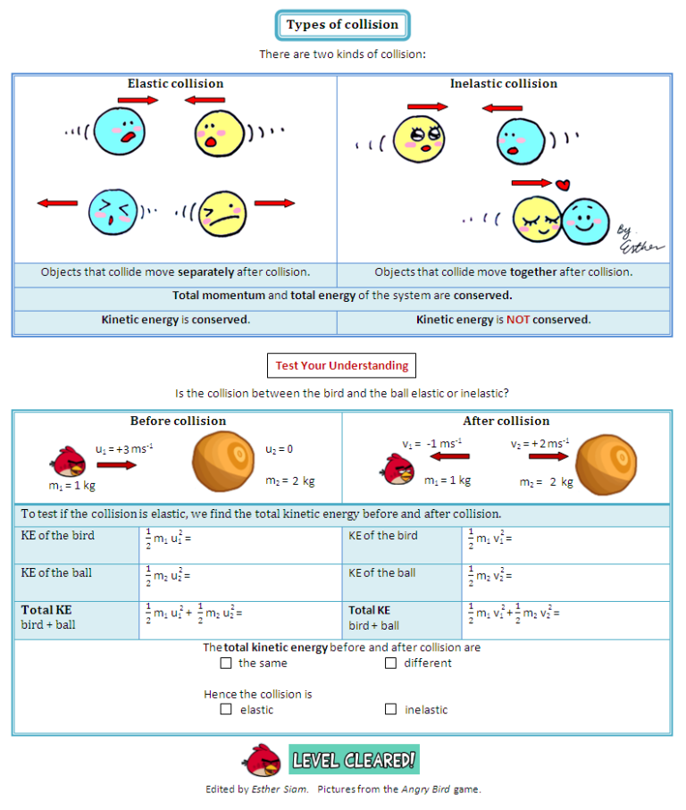 Momentum Worksheet Answers