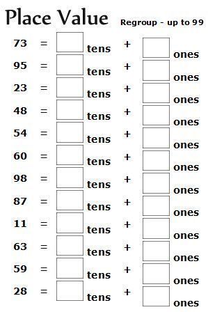 Maths Worksheet For Class 2 Pdf