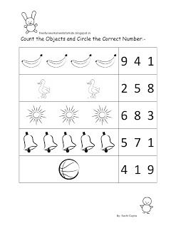 Nursery English Worksheets Pdf