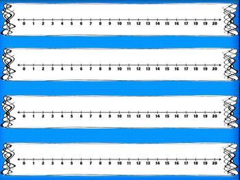 Printable Number Line 1-20