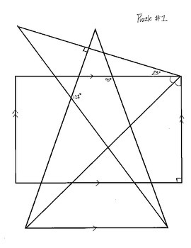 Angle Relationships Worksheet #2