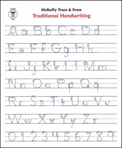 Alphabet Handwriting Worksheets For Adults