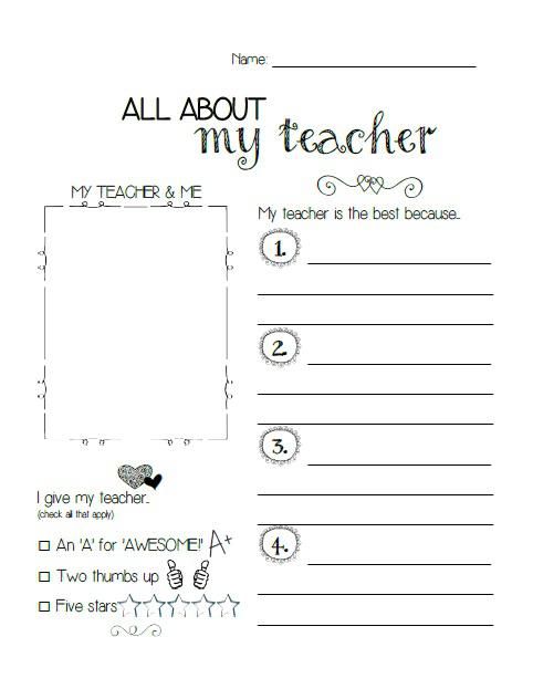 Free Worksheets For Teachers