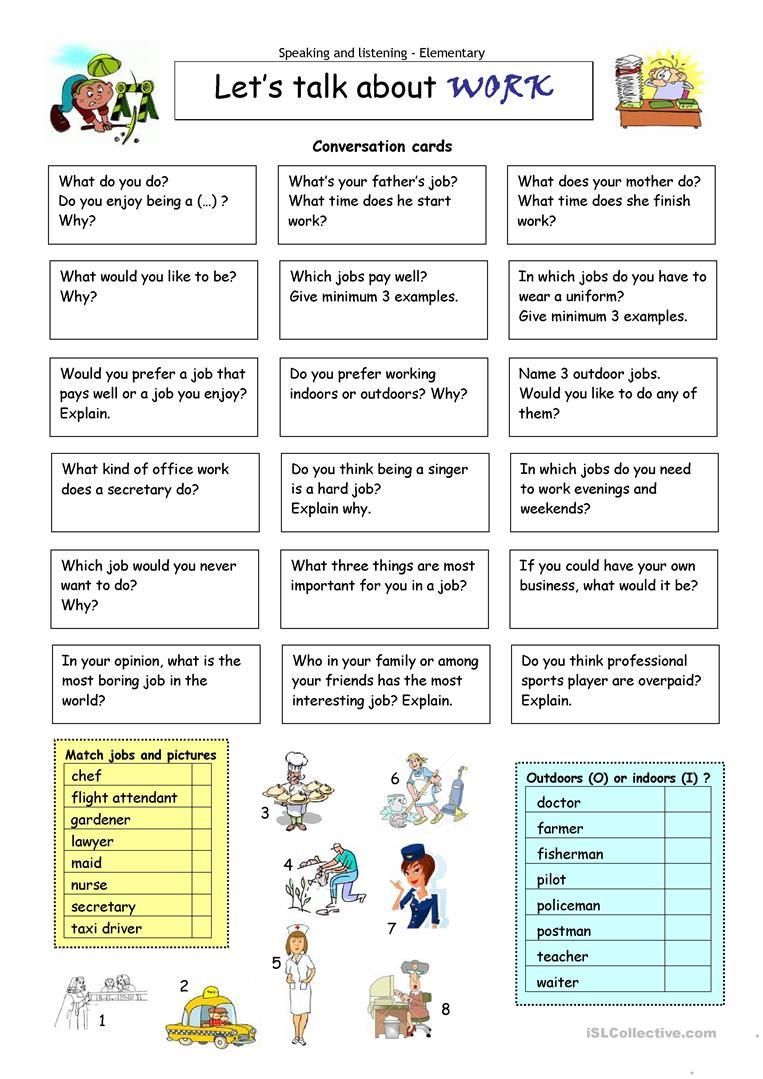 Learning English For Beginners Worksheets