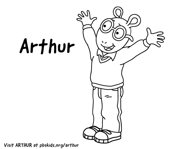 Arthur Coloring Pages