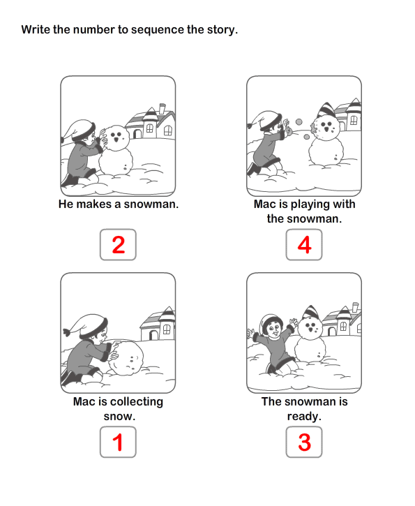 Sequence Of Events Worksheets With Pictures