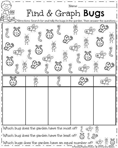 Spring Worksheets Preschool