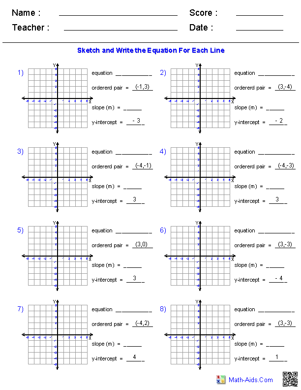 Molarity Worksheet #1