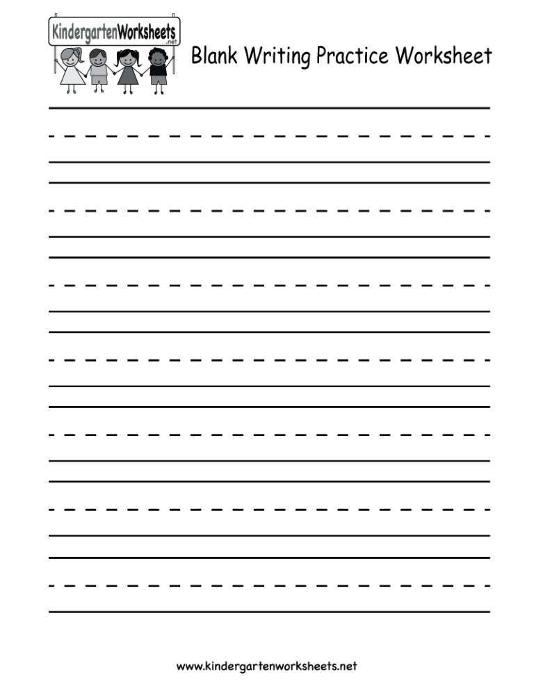 Free Handwriting Worksheets For Preschool