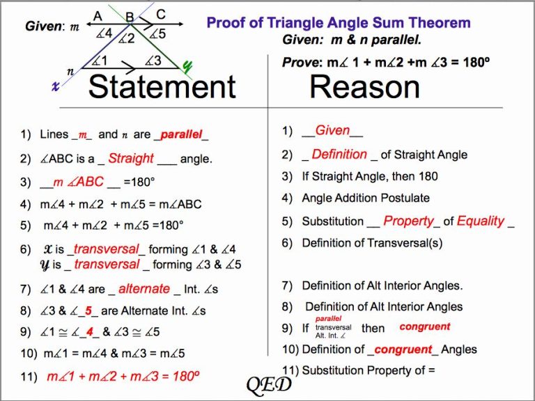 Triangle Inequality Theorem Worksheet 1