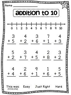 Number Line Worksheets For 1st Grade