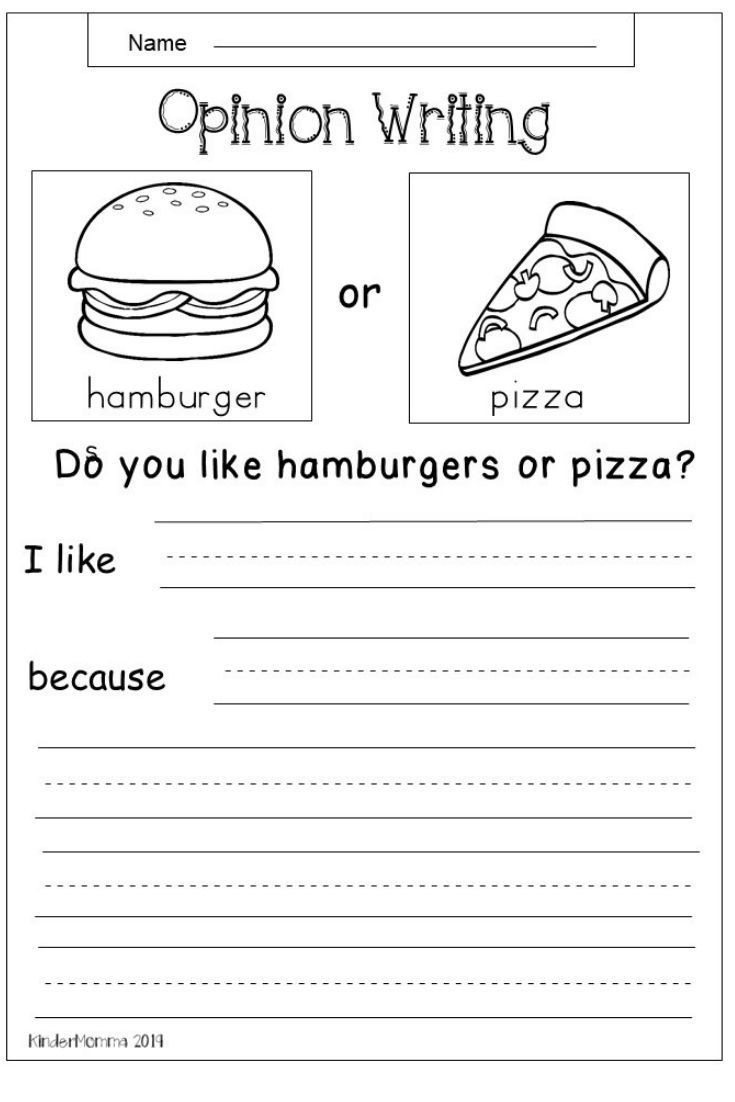 2nd Grade Writing Worksheets Free Printable