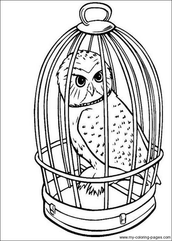 Harry Potter Coloring Pages Free