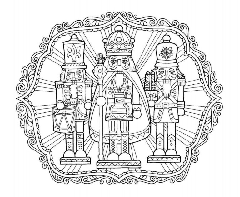 Nutcracker Coloring Page