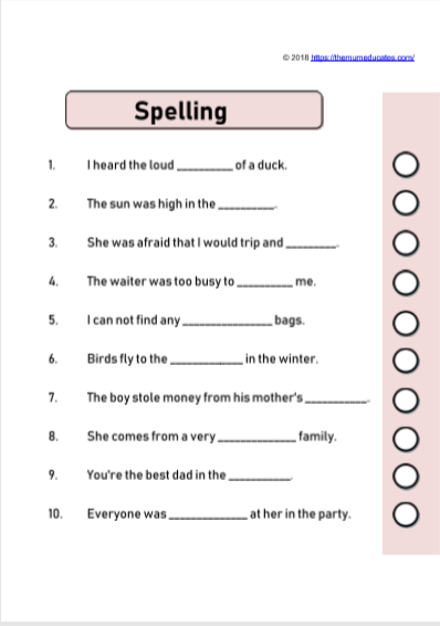 Year 2 Sats Practice Worksheets