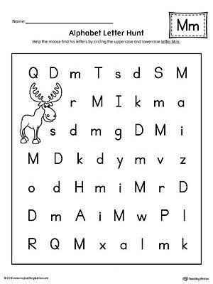 Free Printable Preschool Worksheets Tracing Letters M