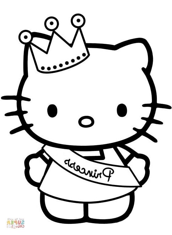 Hello Kitty Coloring Pages Pdf