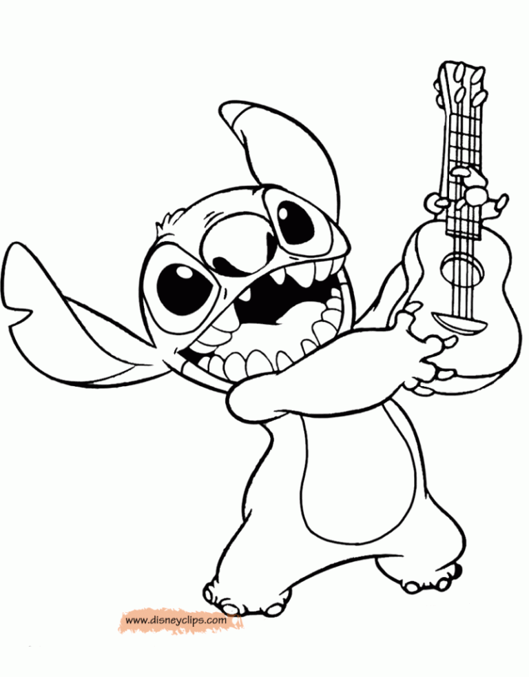 Lilo And Stitch Coloring Pages