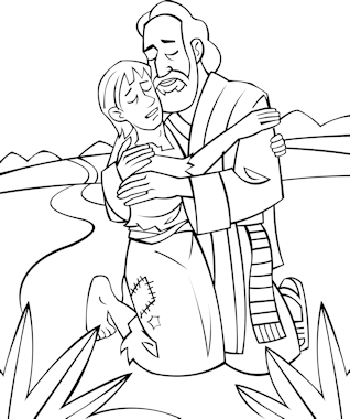 Prodigal Son Coloring Page