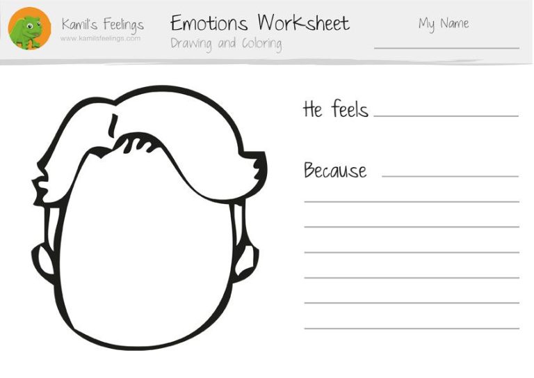 Feelings And Emotions Worksheets For Grade 1