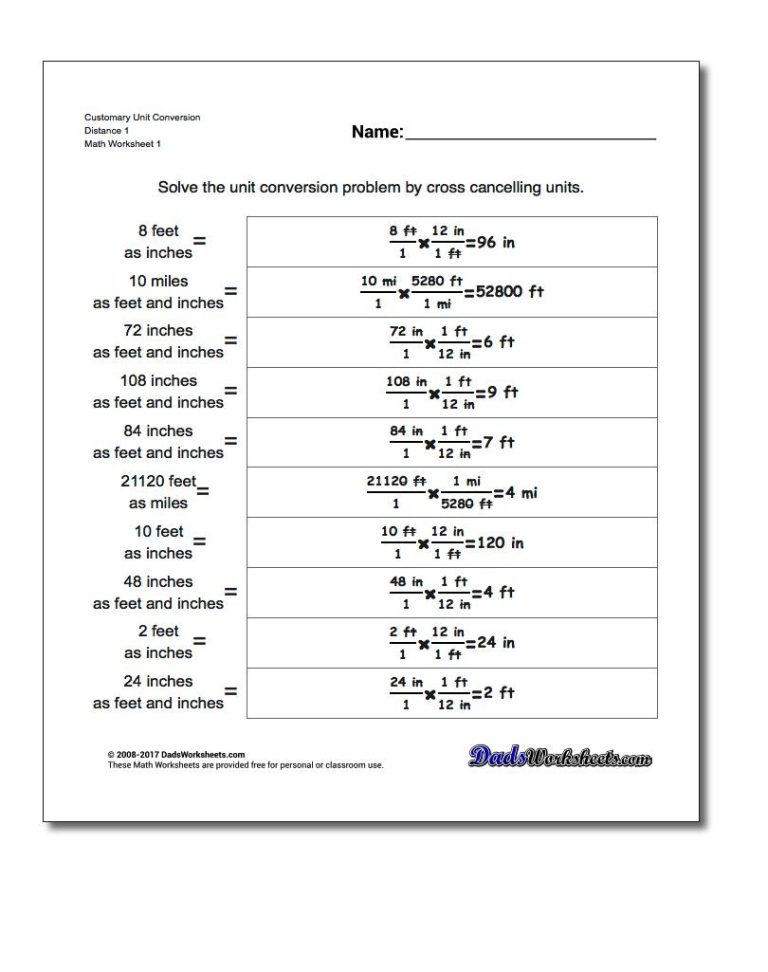 Unit Rate Worksheet Pdf