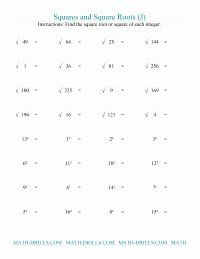 Solving Square Root Equations Worksheet Pdf