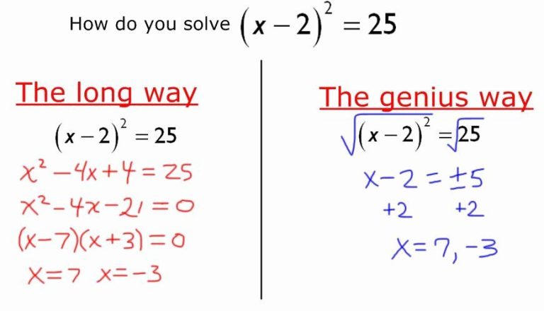 Completing The Square Worksheet Easy