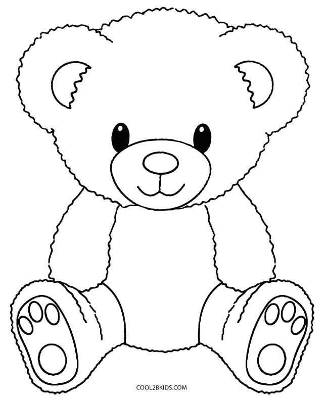 Teddy Bear Coloring