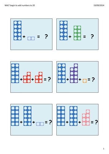 Number Bonds To 10 Worksheet Numicon