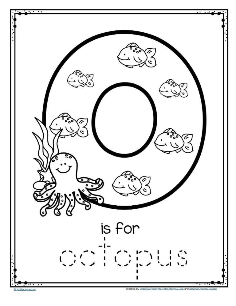 Letter O Worksheets Free Printables