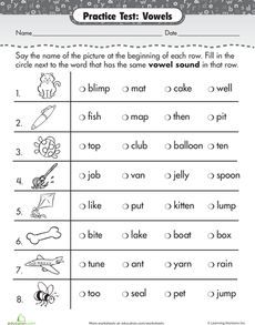 Phonics Worksheets 2nd Grade