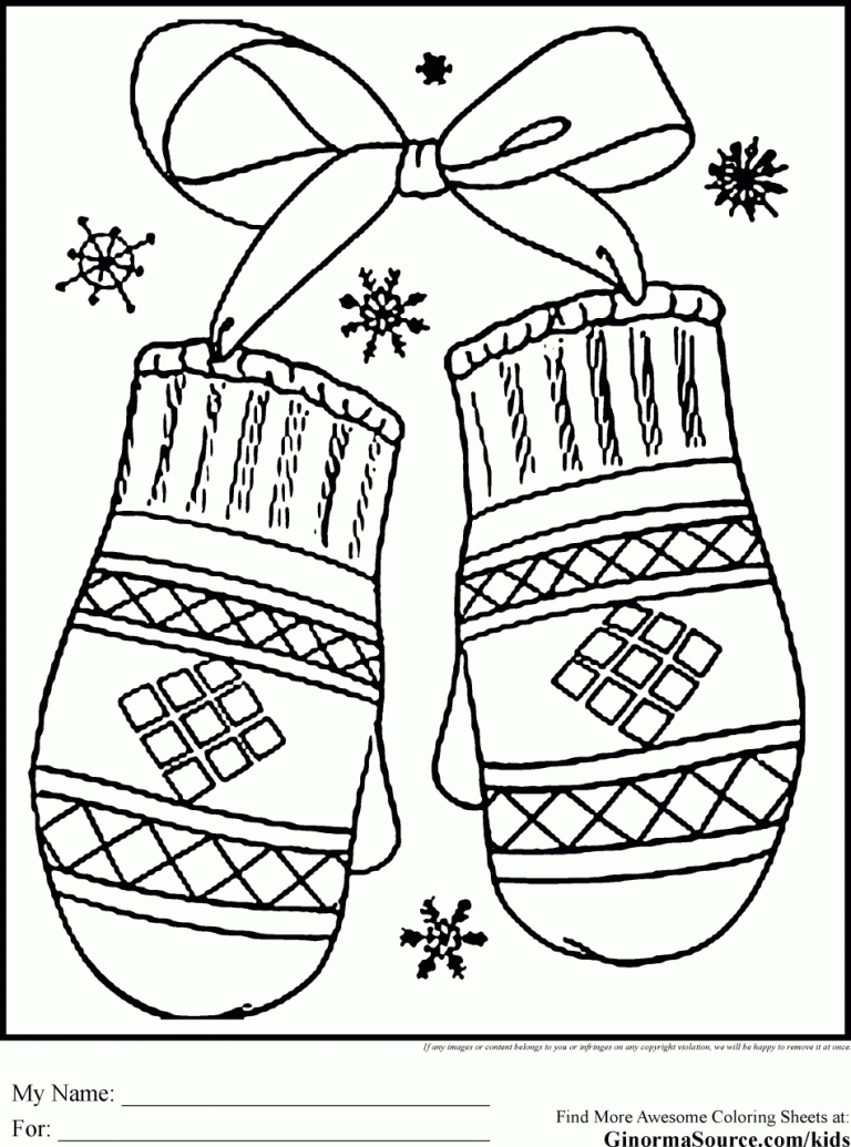 Coloring Pages Winter