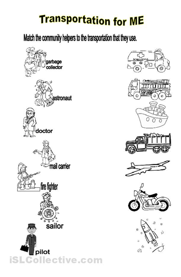 Community Helpers Worksheets Free