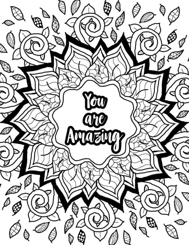 Inspirational Coloring Pages