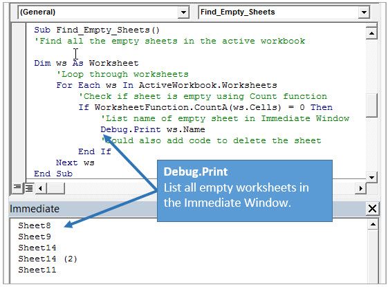 Worksheets Vba