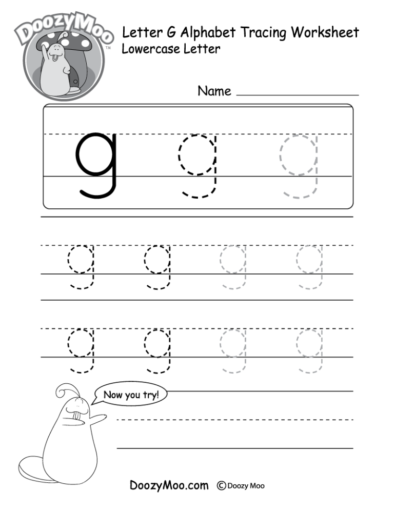 Letter G Worksheets Free Printables