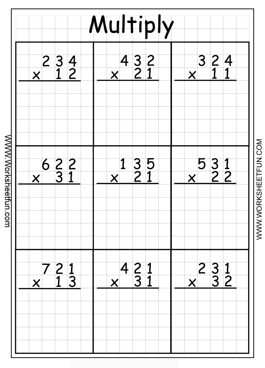 Multiplying And Dividing Decimals Worksheets