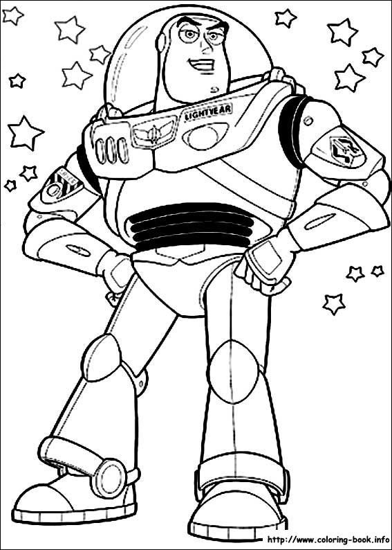 Toy Story Colouring Book