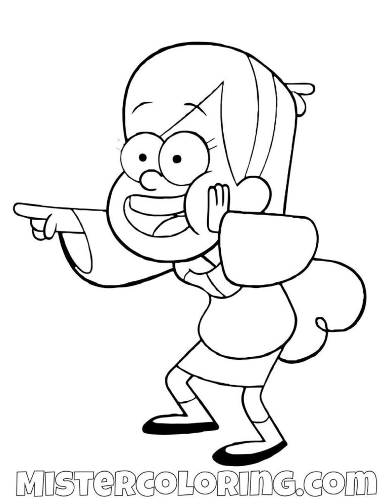 Gravity Falls Coloring Pages